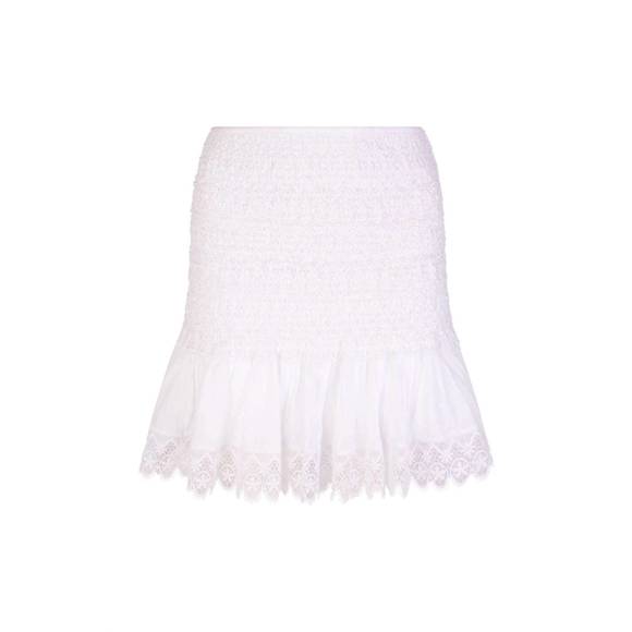 NEW CHARO RUIZ fleur short skirt in white - Picture 3 of 3